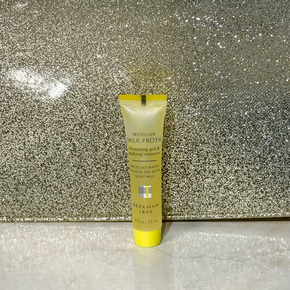 5 for $25 item 🌺 Mini Beekman 1802 Micellar Milk Froth Cleansing Gel